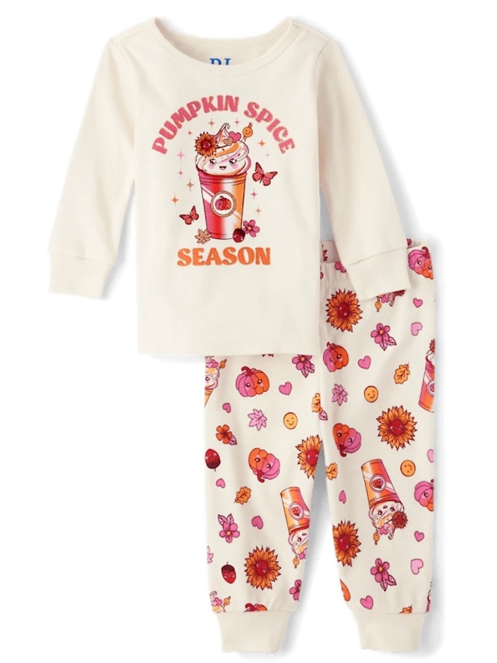 Pumpkin Spice Season Kids Pajama Set
